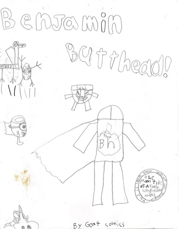 Benjamin Butthead series cover